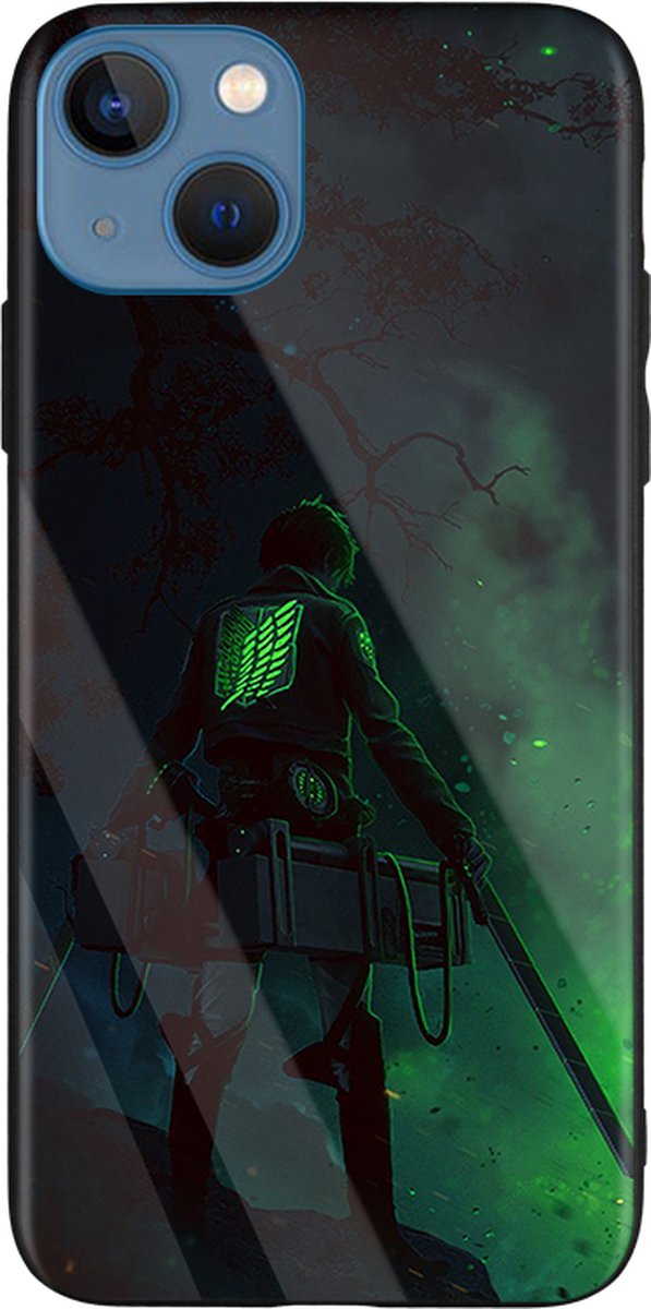 Anime merchandise - anime hoesje / phone case - Attack on Titan Levi Ackerman Iphone 14 Plus
