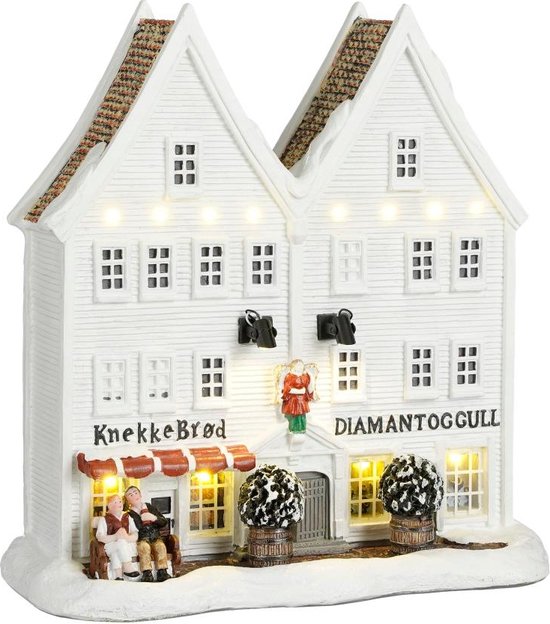 Luville Sledgeholm Bryggen shops white