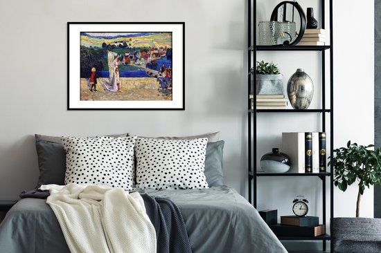 Affiche avec cadre Croquis Promenade - Kandinsky - 80x60 cm