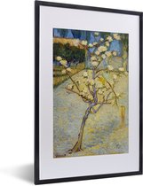 Affiche avec cadre Poirier en fleurs - Vincent van Gogh - 40x60 cm