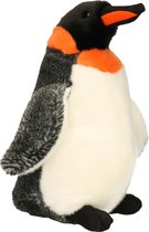 Pluche koningspinguin knuffel 28 cm