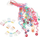 10 Stuks - Kleurrijke Handgooiende Streamers voor Feestelijke Vreugde - Werp Confetti - Streamers Voor Verjaardagsfeestjes, Bruiloften, Jubilea en Meer