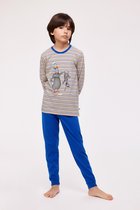 Pyjama Woody garçons/hommes - rayé multicolore - dinde - 232-10-PLC- S/908 - taille 128