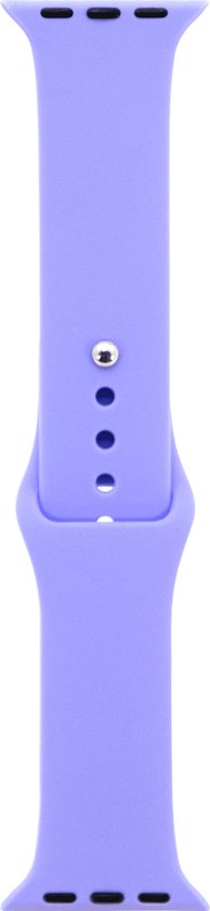smartwatch bandje Silicoon voor watch bandje - Paars - Geschikt Voor 38 / 40 / 41mm - Smartwatch Siliconen Bandje