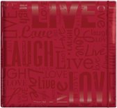 MBI - Live, Love & Laugh - Red Gloss Post Bound Album 12"X12" (848115)