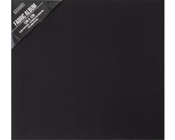 Colorbok - Black Fabric Album Post Bound 12"X12" (71846D)