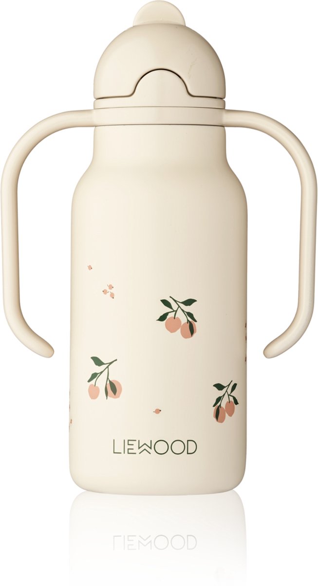 Liewood Kimmie Kinderdrinkfles - Peach/Sea Shell Mix van Liewood — afbeelding 3