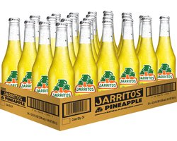 Jarritos Pineapple – Mexicaanse frisdrank met ananassmaak • 24×370 ml