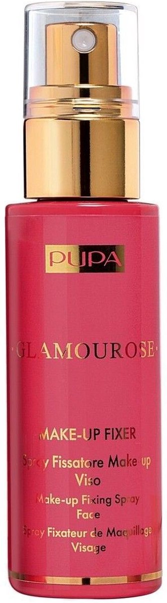 PUPA Milano Glamourose Make Up Fixer, Make-up settingspray, 50 ml, Hydraterend, Universele huid