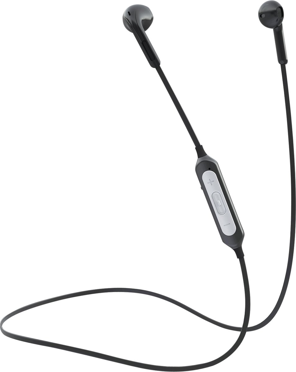 Bluetooth Stereo Drop Oordopjes, Zwart - Kunststof - Celly