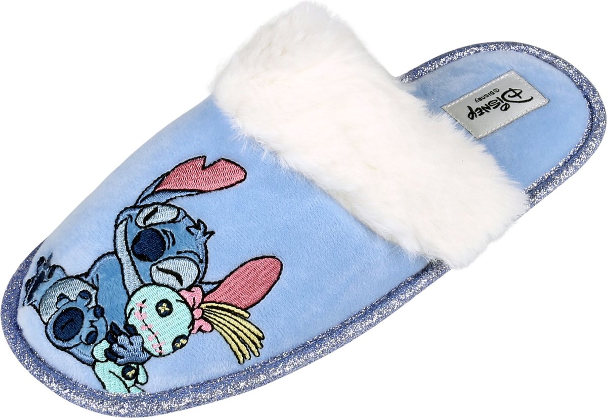 Disney Stitch chaussons/chaussons femme bleu, doux | bol
