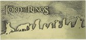 FaNaTtik The Lord of the Rings - he Fellowship Plaque Limited Edition Metalen wandbord - Goudkleurig