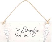 Something Different - Go Smudge Yourself Decoratief bord - Multicolours