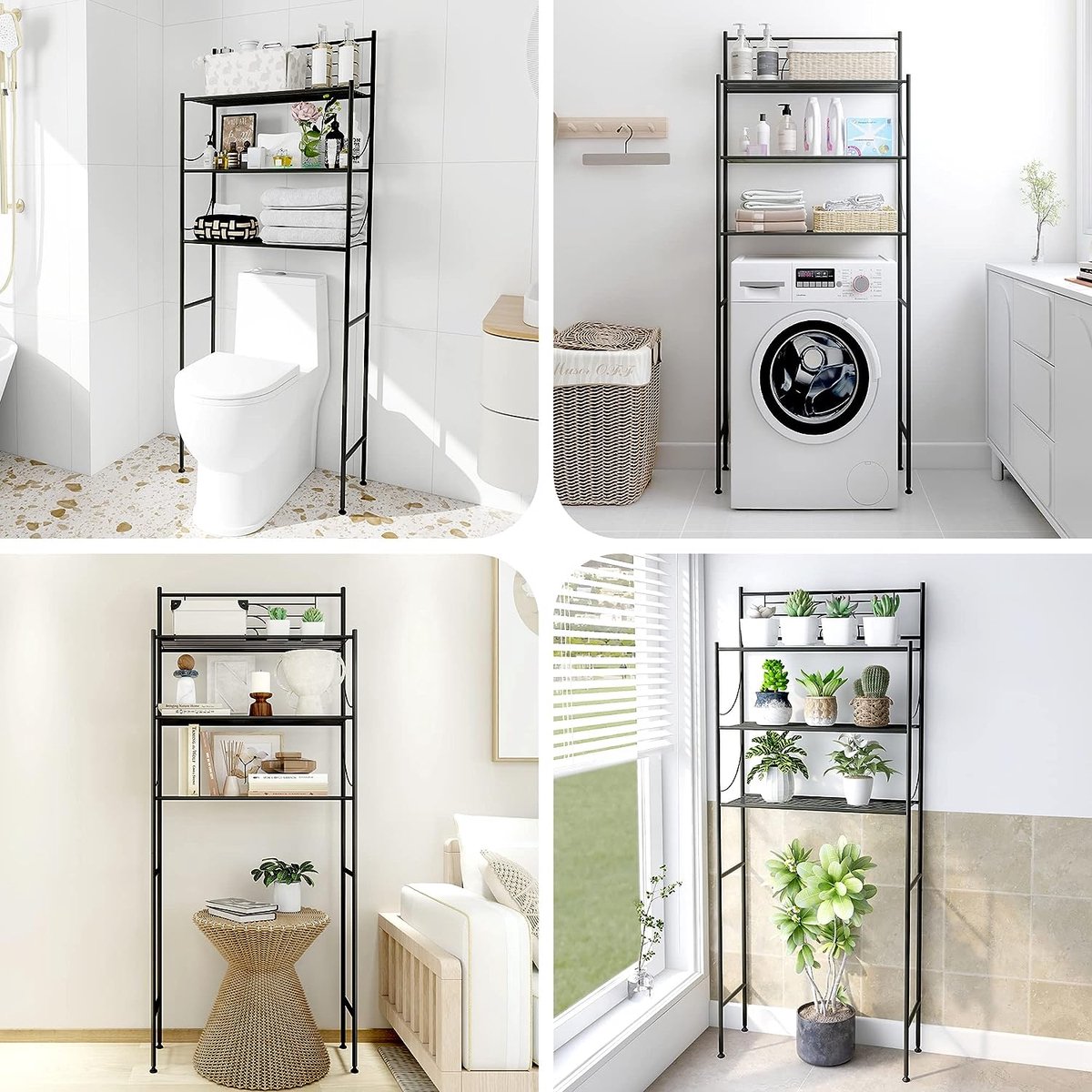 RTTzw Wasmachine plank Rek wasmachine, badkamer plank met plank