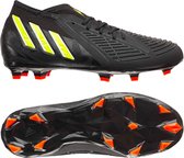 Adidas Chaussures de football Predator Edge.1 FG Junior - Noir/ Yello/ Solrouge