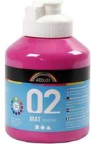 Acrylverf - Roze - Matt - A-color - 500ml