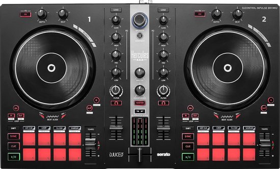 DJ Controller - Ingebouwde Geluidskaart - 2 Decks - 16 Pads - 300 MK2 - Zwart - ‘Merkloos’’