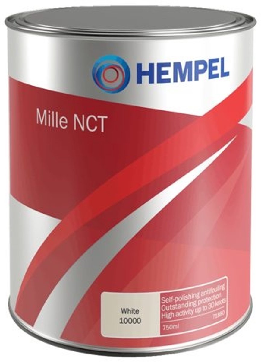 HEMPEL® Mille NCT 7173C Souvenirs Blue 31750 - Koperhoudende Antifouling - Zelfslijpende Antifouling - Geschikt voor ZOUT - ZOET - BRAK water