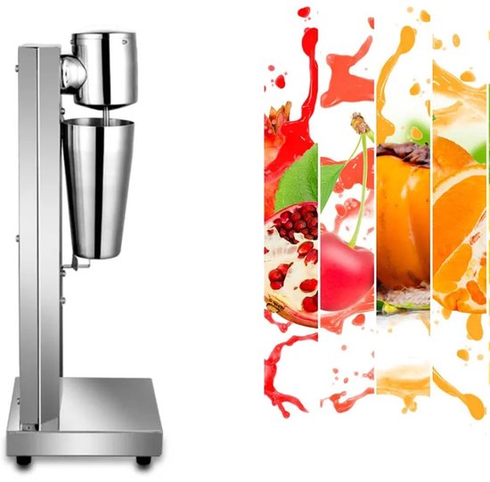Cellista Milkshake Machine 650ml - Commerciële Milkshake Maker - Drankmixer Horeca - 180W 18000 RPM - Dubbele Snelheid - Bubble Tea Mixer — afbeelding 3