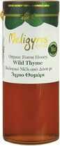 Meligyris Griekse Biologische Honing - Wilde Tijmhoning - Rauwe Honing - Onbewerkt & Puur - 800g