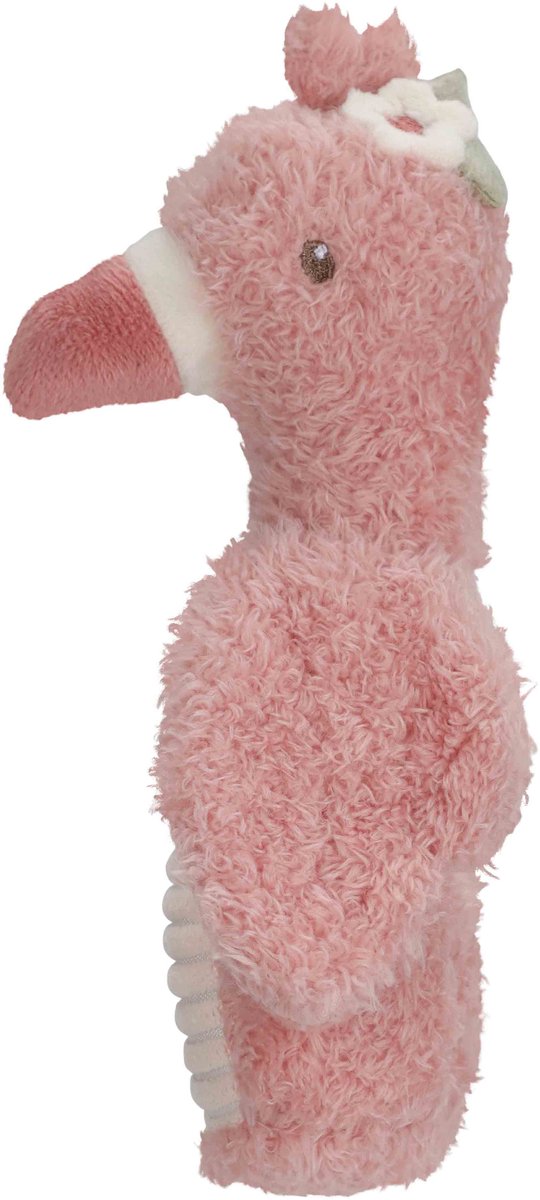 Little Dutch Safari Friends Knijprammelaar Flamingo - Baby speelgoed - grijp baby speelgoed van Little Dutch — afbeelding 2