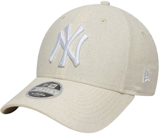 New Era 9fortyâ® Mc New York Yankees Linen Kinder Cap 60856303 - Kleur Grijs - Maat KINDER