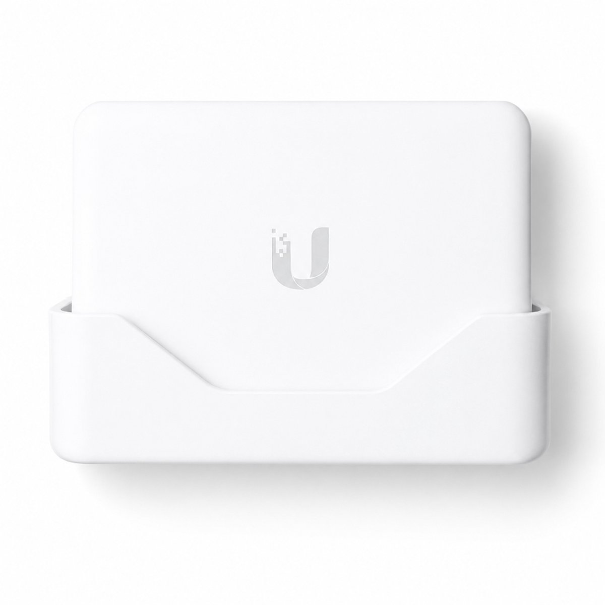 YUOM. Wandhouder Geschikt voor UniFi Switch Flex Mini 5-Port – Ubiquiti Switch Muurbeugel – Netjes Kabelmanagement – Wit