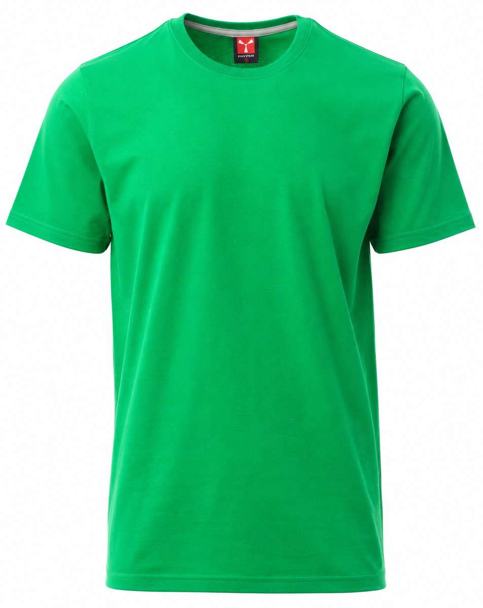 Stijlvolle en Comfortabele Heren T-shirt van 100% Katoen in Fris Lime Groen voor Elke Gelegenheid-Groen-XL