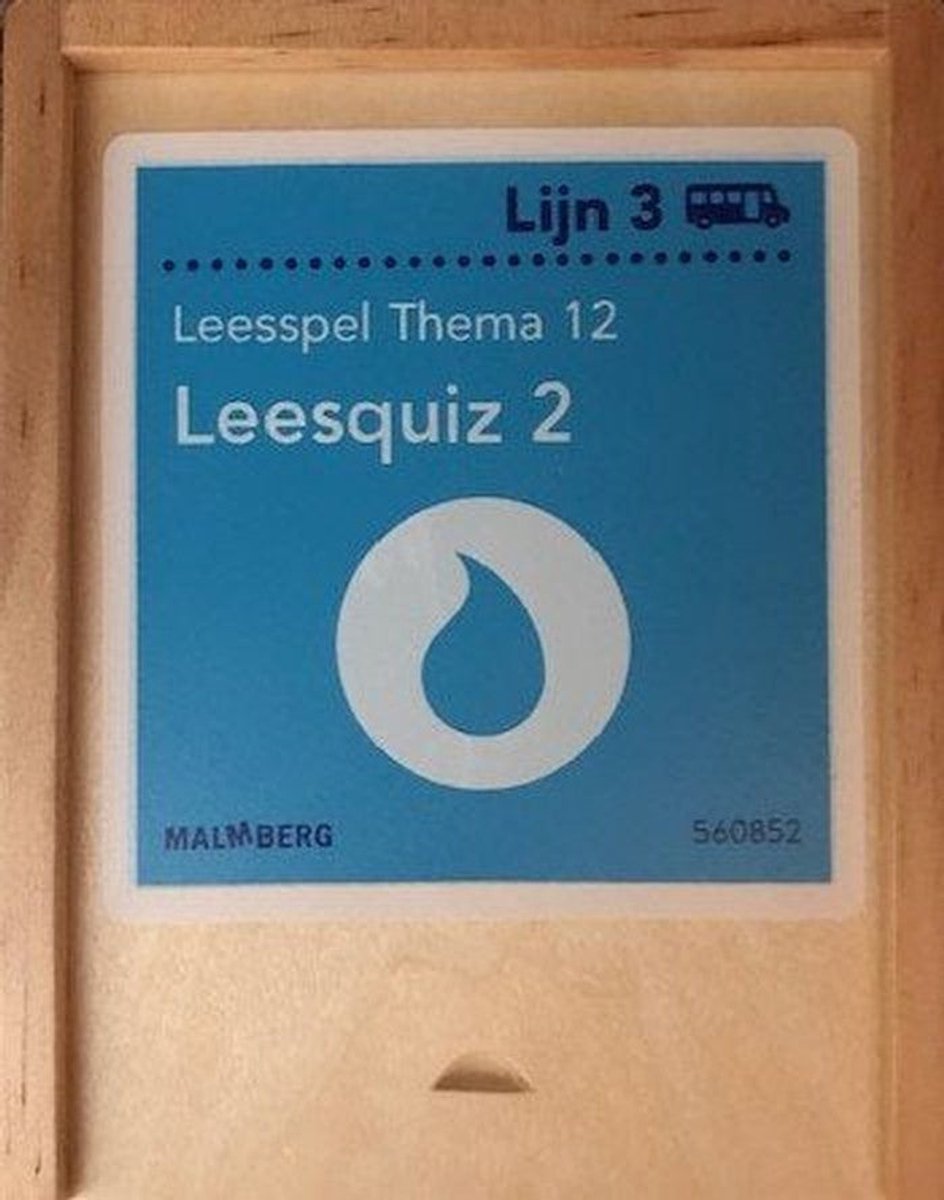 Lijn 3 Leesspel Thema 12, Leesquiz 2