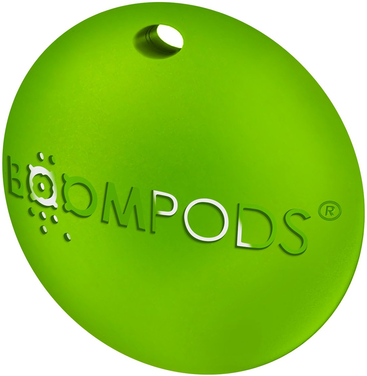 Boompods, Airtag sleutelhanger Boomtag model Compatibel met Apple Find My IPX5, Groen