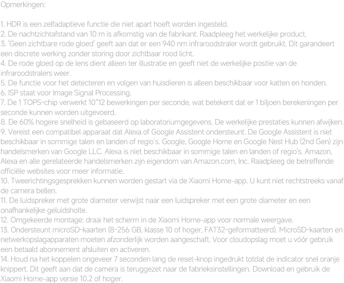 Xiaomi Smart Camera C701 EU - Beveiligingscamera Binnen - 4K 8MP AI Detectie - 360° Pan & Tilt - Kleurennachtzicht - WiFi 6 Dual-Band - Persoons- & Huisdierdetectie - Google Home & Alexa - Tweerichtingsaudio thumbnail 6