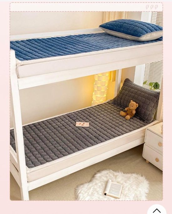 Japanse Futonmatras - Oprolbaar Matras - Reizen en Kamperen - Lichtgewicht en Draagbaar - 90 x 200 cm - Grijs — afbeelding 4