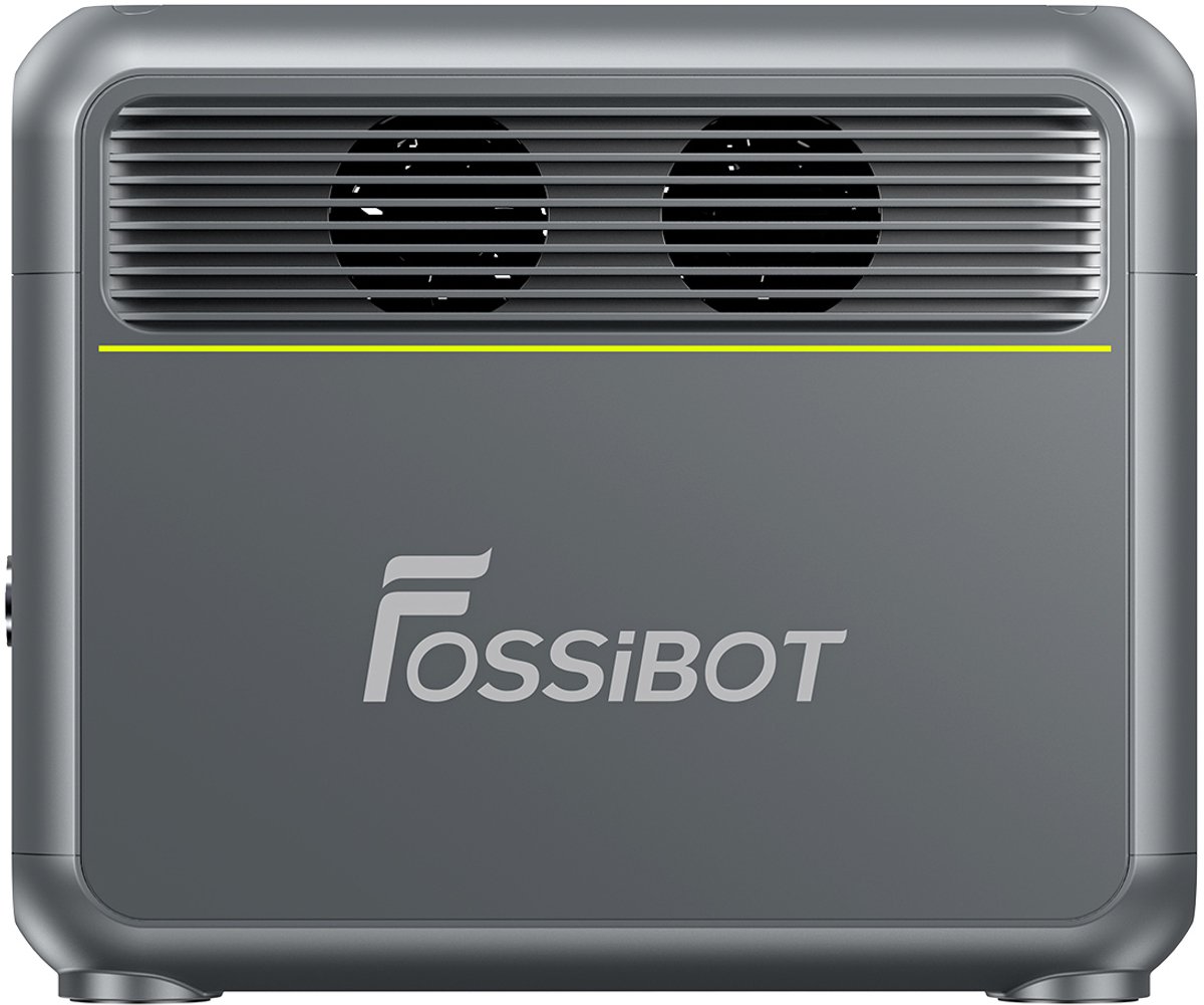 FOSSIBOT F1200 Draagbare Powerstation - 1200W - 1024Wh LiFePO4 Batterij - 4 Snellaadmethodes - UPS Noodstroomvoorziening - Zonne-oplading - Kamperen Noodgeval Buitenactiviteiten Thuisback‑up
