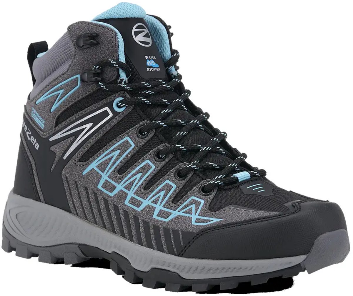 Dameswandelschoenen Trezeta Thunder Mid Donkergrijs/azuur