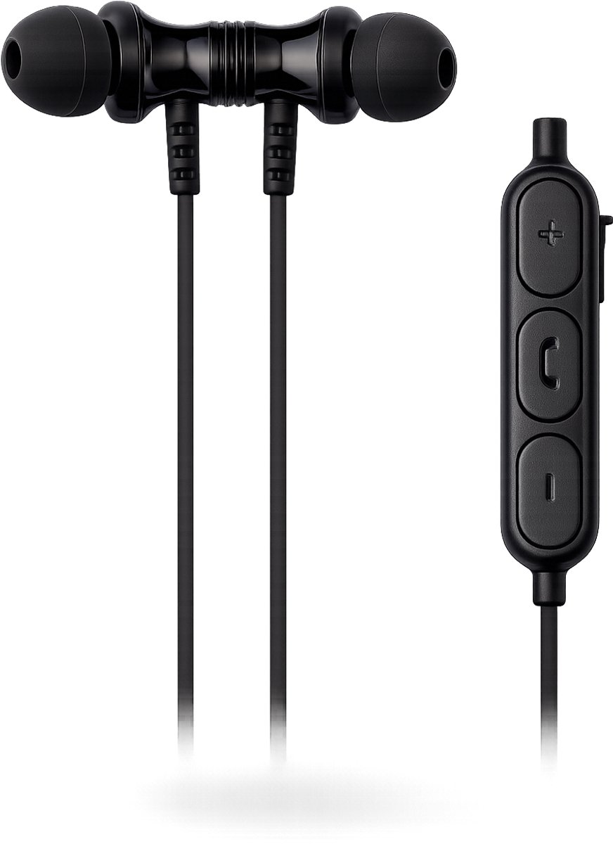 Grixx iPhone Oordopjes Lightning – Met Microfoon – In-ear – MFI - Handsfree Bellen - Zwart