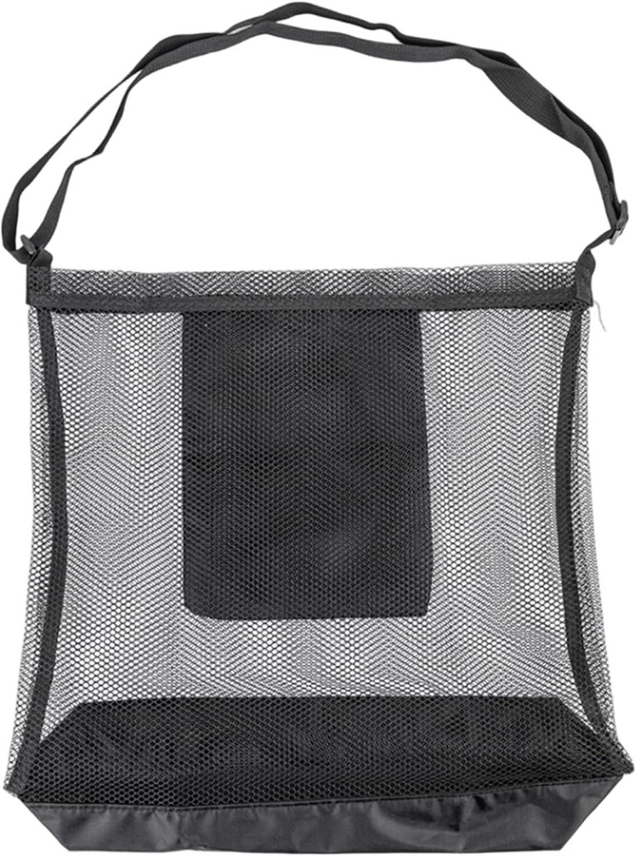 Oogstzak - Foerageer mand - Fruit Verzamelen - Ventilerend Mesh Ontwerp - 17 Inch - Zwart