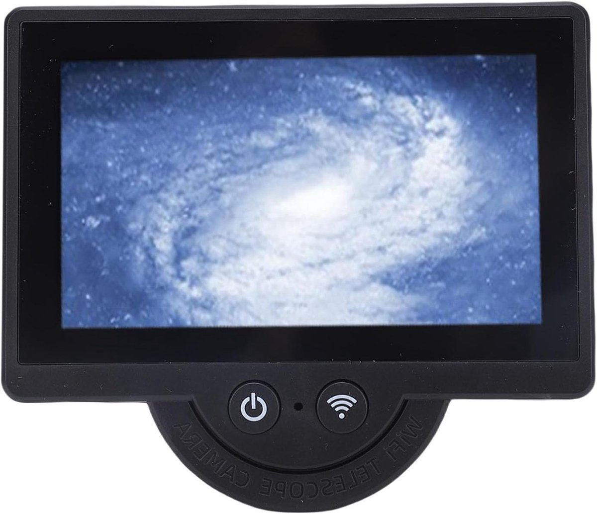 Elektronisch Oculair - Digitaal Oogstuk - Sterren Kijken - Ingebouwd WiFi Scherm - 43 Inch HD - Zwart