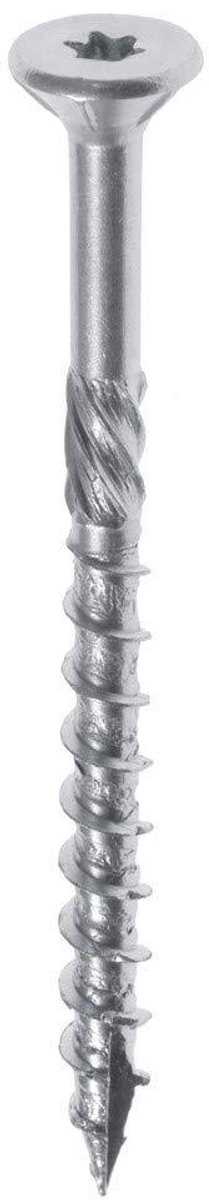 Spaanplaatschroeven - Verzinkte schroeven - Meubels monteren - Verzonken kop - 4.0 x 30mm - Zink
