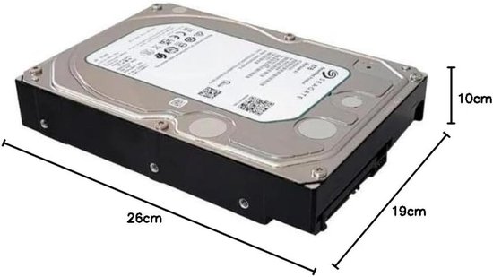 Bewakingscamera Harde Schijf - Surveillance HDD - 24/7 Opnemen - Geoptimaliseerd voor AI - 8 TB - Zwart — afbeelding 2