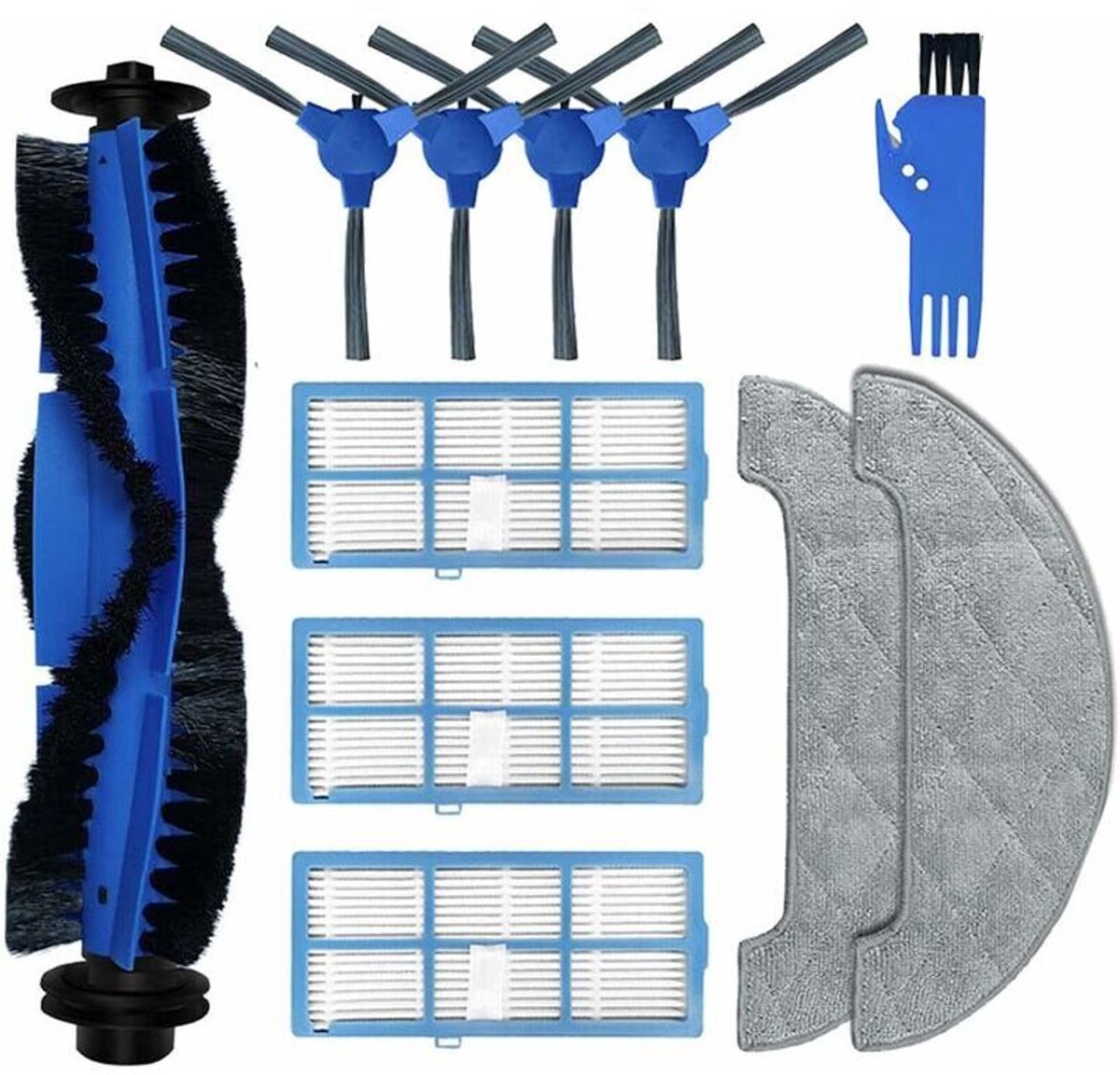 Accessoirekits compatibel met Proscenic 850T en andere modellen.