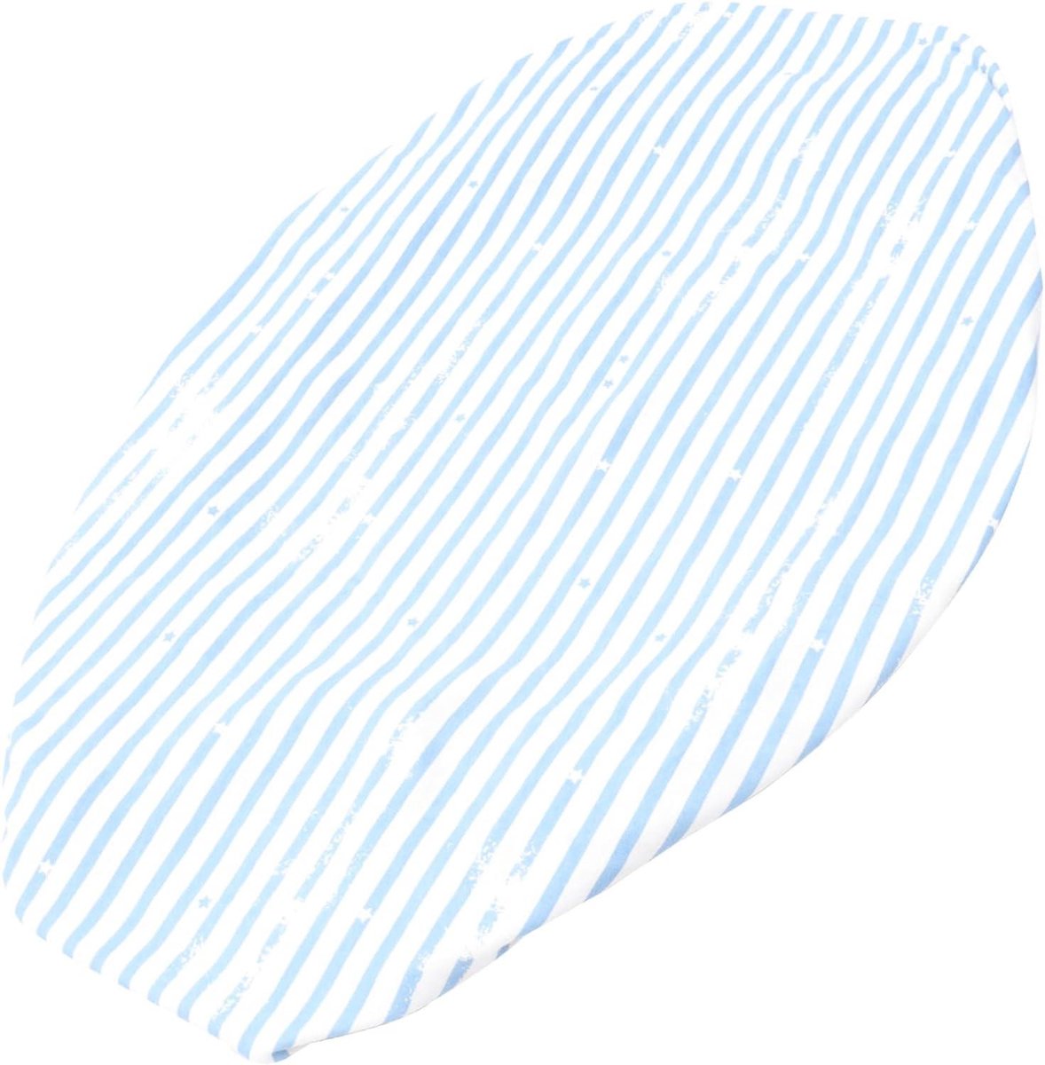 Baby Hoeslaken - Wieg Laken - Comfortabel Slapen - Hoge Elastische Pasvorm - 80x40 cm - Blauw