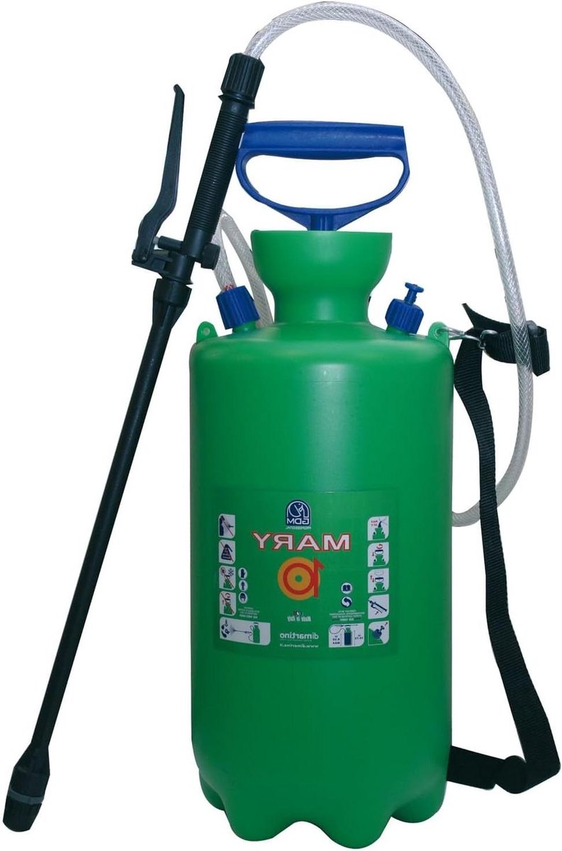 Drukspuit - Tuinsproeier - Planten Verzorgen - Handaangedreven Voordruk - 10 Liter - Groen