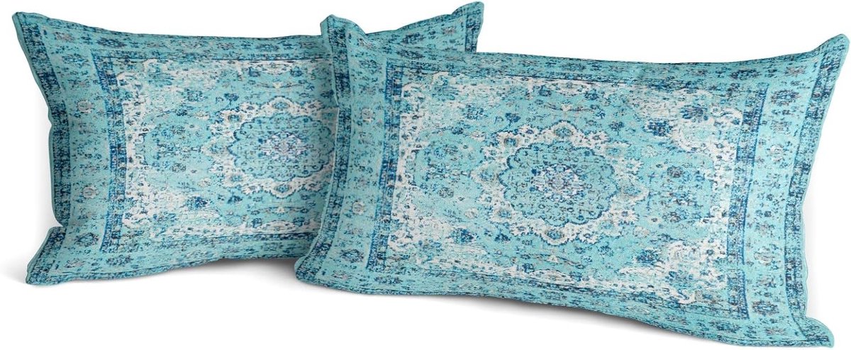 Set van 2 Boho Kussenhoezen, 30 x 50 cm, Dubbelzijdig Patroon, Decoratieve Kussens voor Sofa, Bed en Tuin, Zacht en Stijlvol Design