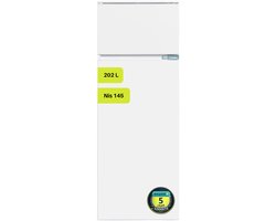 Exquisit EKGC265-40-040E - Koel-vriescombinatie - Inbouw - 202 liter - Wit
