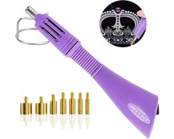 Hotfix-Applicator - Strass-stempelpen met 7 applicatorpunten - verstelbare - DIY Rhinestone Applicator - Doe-Het-Zelf Creaties Diverse Kleuren