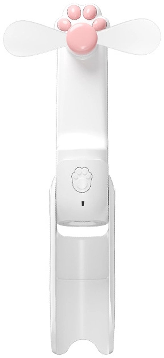 Handventilator - Mini- & Handventilatoren - Tafelventilator - Handventilator Oplaadbaar - 2‑in‑1 Oplaadbare - Compacte Zakventilator voor Binnen en Buiten