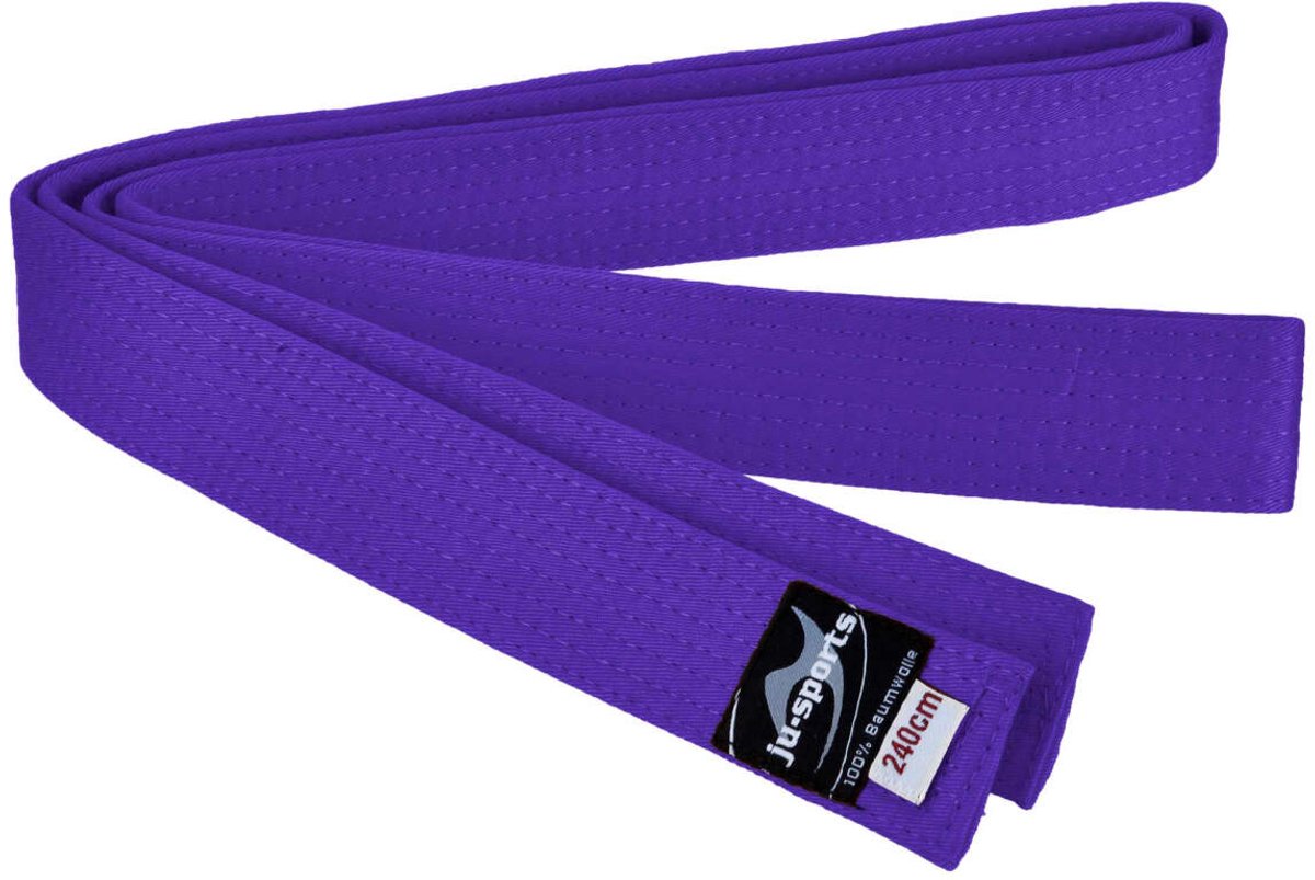 Ju-Sports Budo Band - Vechtsportband - Paars