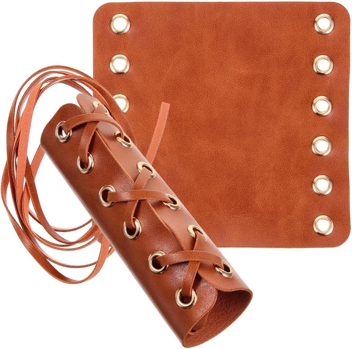 Fietshandvatten - Stuurhoes Handvatbeschermers - Fietsen - Antislip en schokabsorberend - 11.5 cm lengte - Bruin