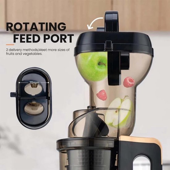Sapmachine Inlaat Covers - Juicer Onderdelen - Verse Sappen Maken - Voedselveilig Materiaal - 15 cm - Grijs van Sapmachine — afbeelding 2