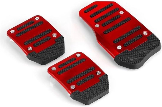 Auto Pedaal Covers - Pedaal Set - Sportief Rijden - Antislip Oppervlak - 3 stuks - Zilver — afbeelding 5